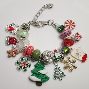 Fashion Jewelry Festive Charm Bracelet - Multicolor
